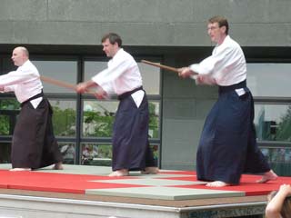 Aikido-Vorführung 2011