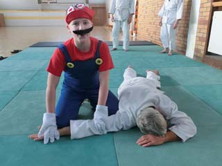 Akido mit Mario